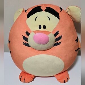 Disney Orange and Cream Plush Tiger